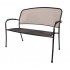 Wrought Iron Hospitality Benches Carlo Bench